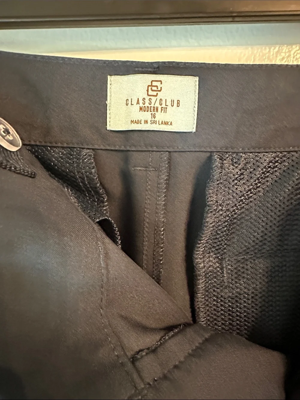 Class Club Boys Navy Straight Dress Pants 16